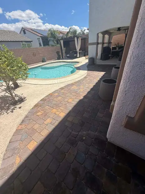 Pool paver project