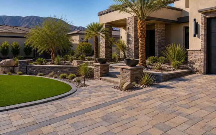 Paving service visual
