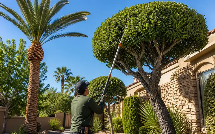 Tree trimming service visual